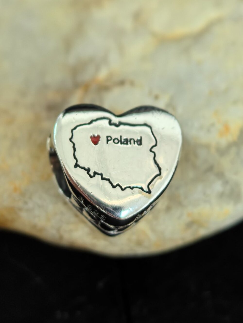 Pandora Poland Exclusive Exclusive Travel Heart Charm, S925 Silver (Women's)